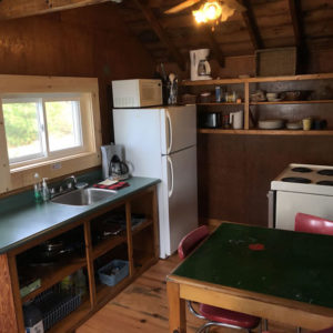 cabin four kitchen