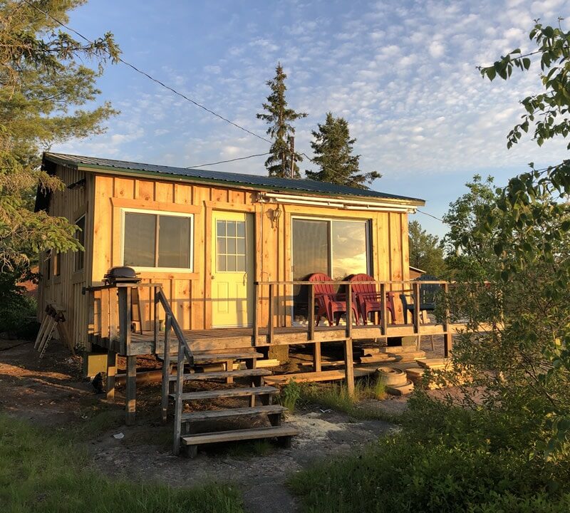 cabin three exterior