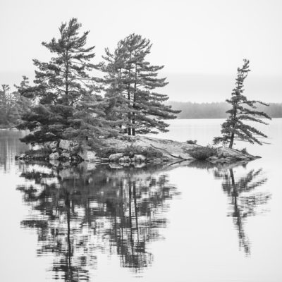small island on the french river